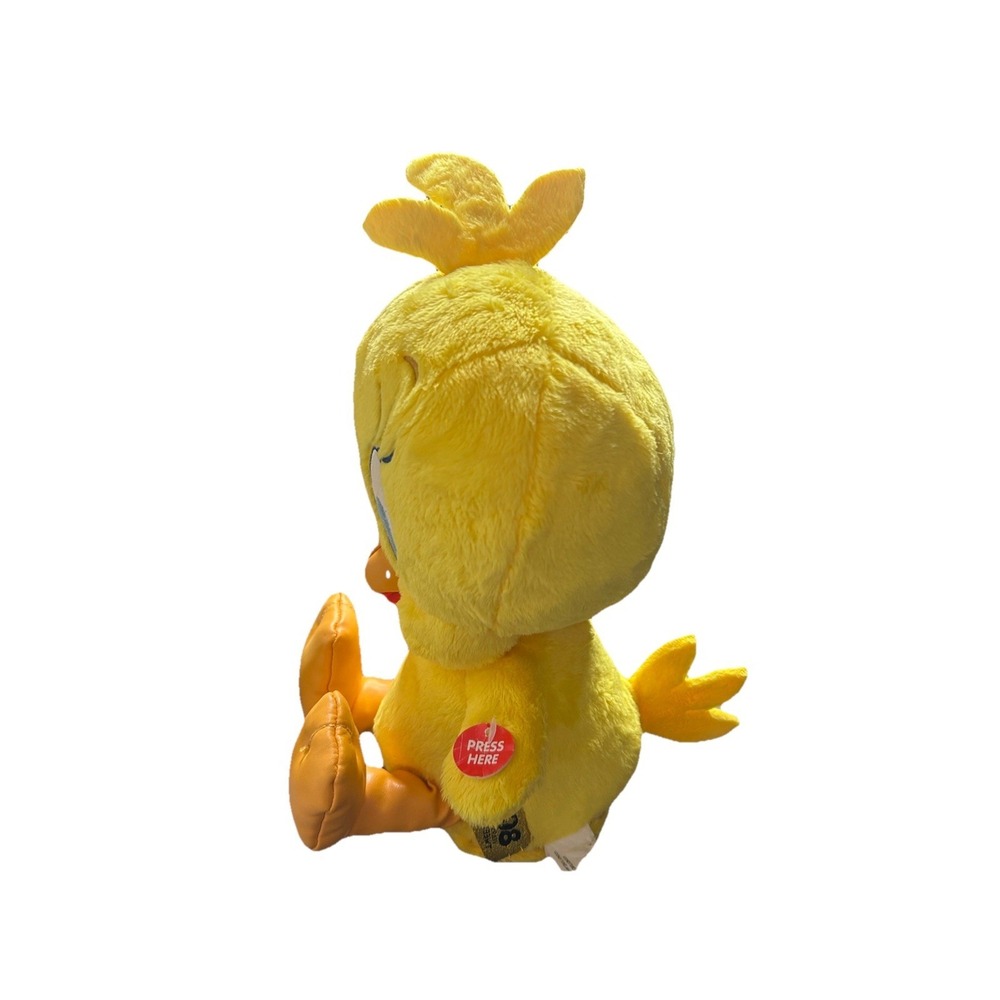 Looney Tunes Tweety Bird Talking Plush 13" 80th Anniv Tested - Picture 2 of 6